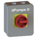 Interrupteur Boîtier Alliage IP65 Aluminium Tripolaire 3x32 A ML1-040-V-AL2-1550 - dPompe.fr