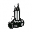 Pompe de Relevage Monocanale Caprari KCM250RA+051062N1/R de 144 à 1080 m3/h entre 30,2 et 8,8 m HMT Tri 400 V 51 kW avec Envelop