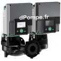 Pompe en Ligne Double Wilo Stratos GIGA2.0-D 65/1-15/1,5 de 14 à 60 m3/h entre 14 et 5 m HMT Tri 400 V 1,5 kW - dPompe.fr