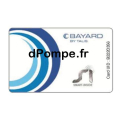 Badge MONÉTIQUE Rechargeable sans Contact de Maintenance et Clé de Sécurité Bayard Série D5 20 - dPompe.fr