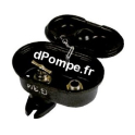 Bouche d'Arrosage à Coffre Ovale Bayard Série D3 15 DN 25 Sortie G 3/4" (20 x 27) avec Carré de 15 - dPompe.fr