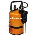 Pompe Serpillière Automatique Calpeda LSCE1 4S de 2,4 à 10 m3/h entre 9,6 et 2 m HMT Mono 230 V 0,48 kW - dPompe.fr