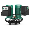 Pompe en Ligne Wilo VeroTwin-DP-E 32/95-0,55/2-S1 de 2,2 à 22 m3/h entre 12 et 6,3 m HMT Tri 400 V 0,55 kW - dPompe.fr
