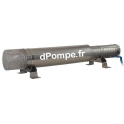 Chemise de refroidissement inox 304 Well Pumps D115 x 400 mm pour Pompes Immergées 4 WPS 1,5-6 8 13 et 17 