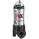 Pompe de Relevage Pedrollo Vortex VX 30/40 de 6 à 45 m3/h entre 19 et 3 m HMT Tri 400 V 2,2 kW